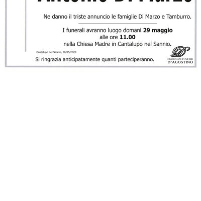 manifesto Di Marzo